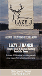 Mobile Screenshot of lazyjranches.com